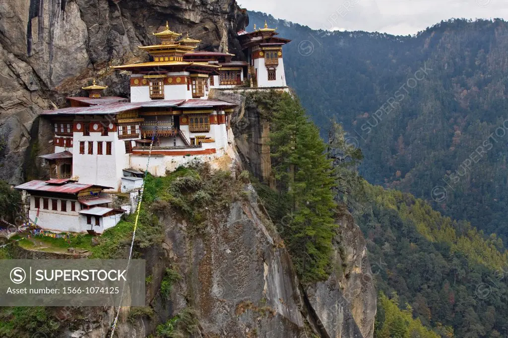 Taktshang Tigher´s Nest Monastery, Bhutan, Asia