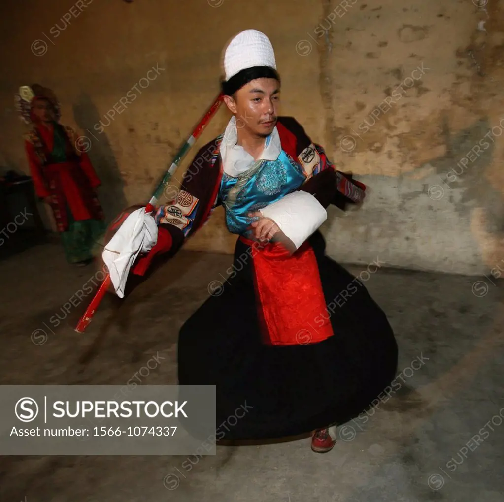 Traditional tibetan dances Their folklore and traditional dresses are wide practised among tibetan refugees in Nepal