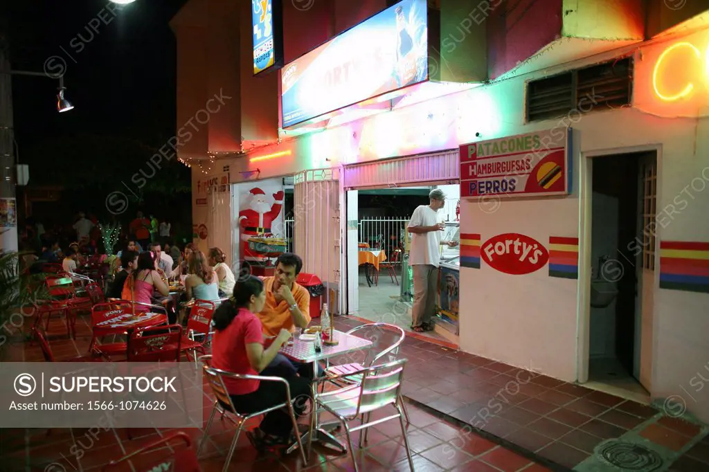 icecream parlour in Colombia