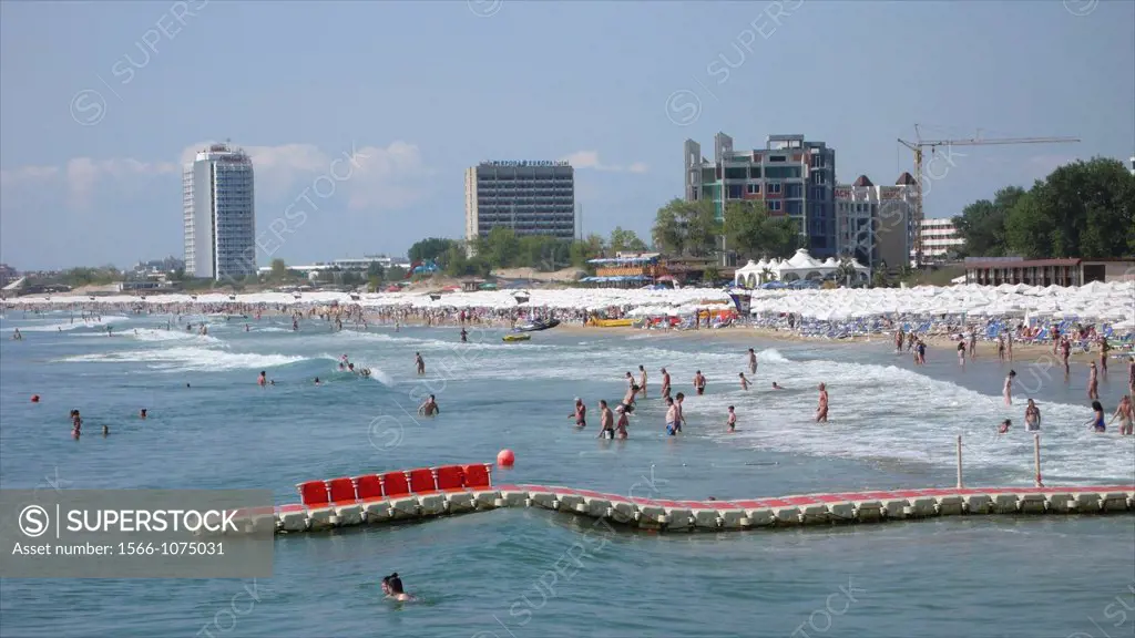 The Black Sea, Bulgaria, is a popular tourist destination for Bulgarians, Russians and British people. There is heath, sun, sea More and more hotels a...