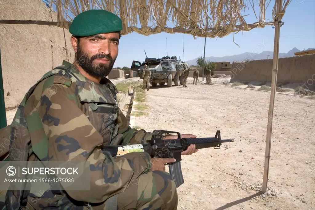 Afghan soldiers ANA, Afghan National Army