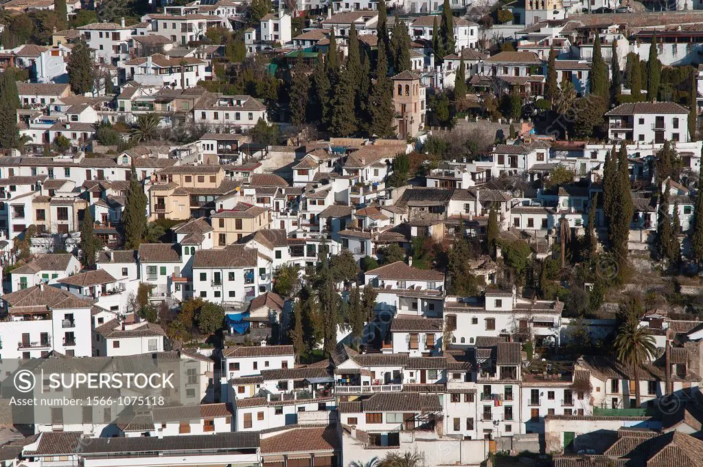 Albaicin district, Granada, Spain,