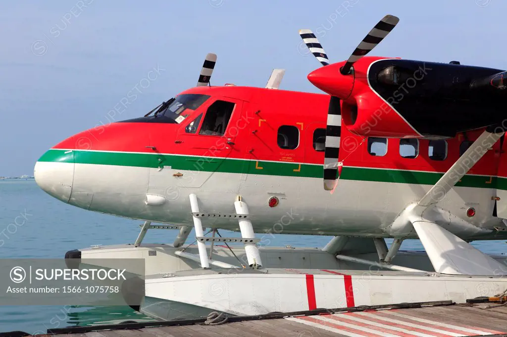 Seaplane at the base, Male, Maldives