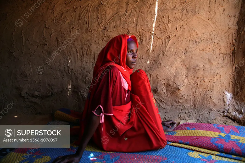 Portrait of Sudanese refugees in Chad