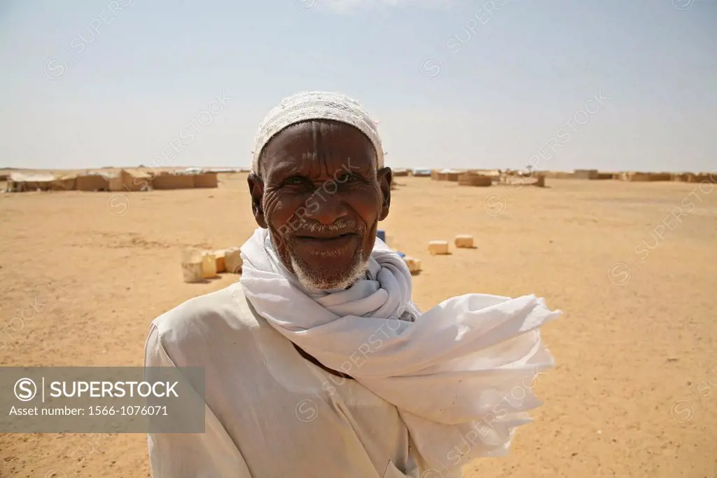 Portrait of Sudanese refugees in Chad