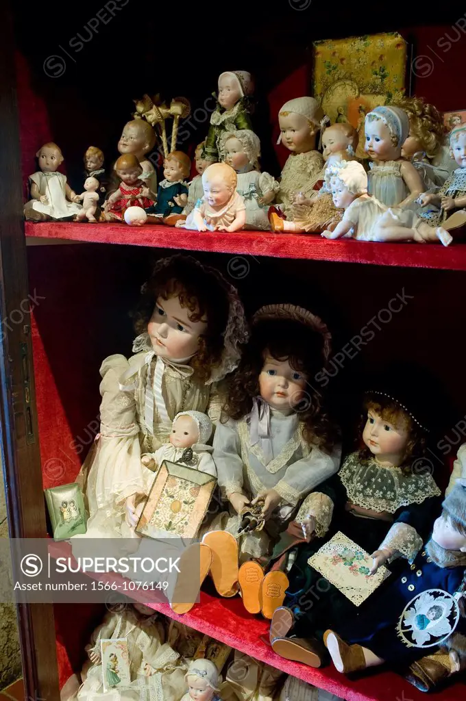 Doll collection, Asturias, Spain