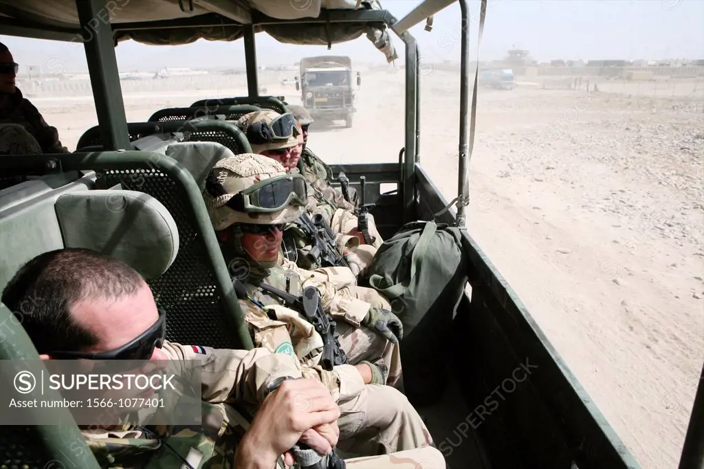 Dutch troops in Afghanistan Uruzgan