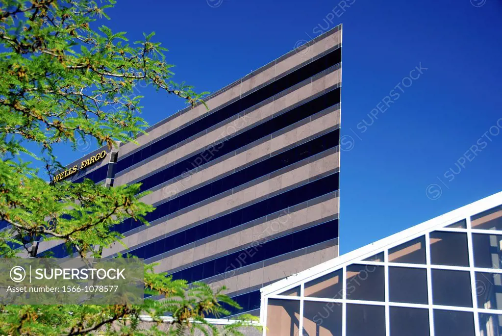 USA, Idaho, Boise, Wells Fargo Bank Building