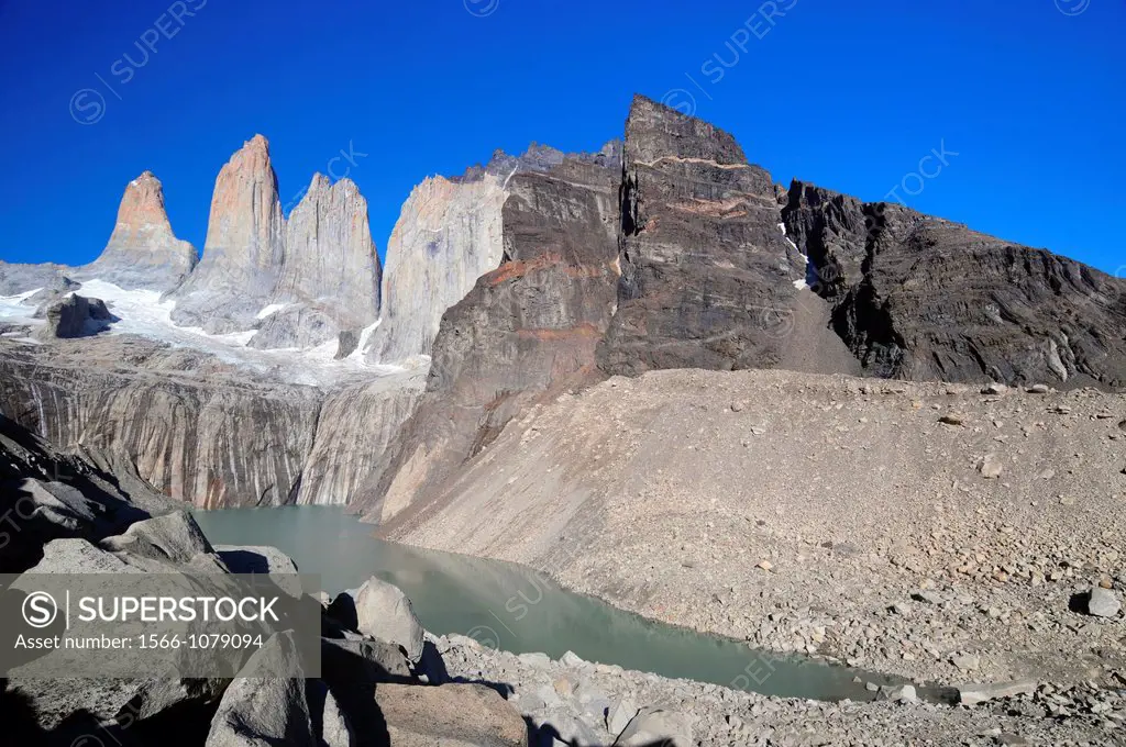 Torres del Paine, Torres del Paine National Park, Patagonia, Chile