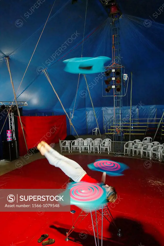 Magic circus in Amsterdam