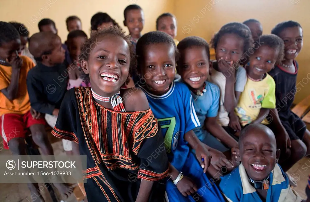 primary school in a remote Ethiopian village