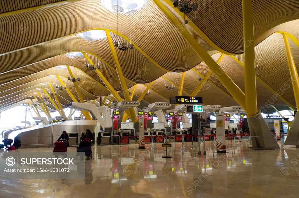Barajas airport Terminal 4, Madrid, Spain