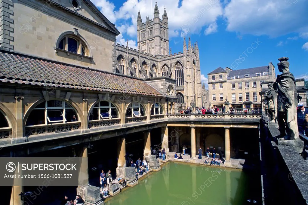 U K England Bath Roman Baths