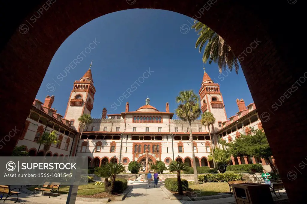 St  Augustine, Florida, Flagler College, Spanish Revival Architecture
