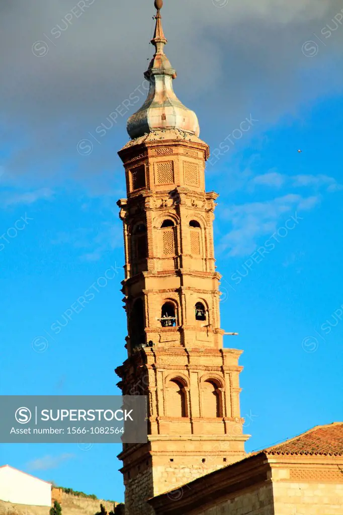 Belfry Calatayud Zaragoza province Spain