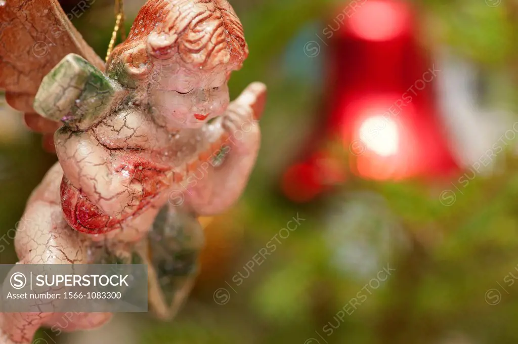 Decorative Angel in Christmas Tree