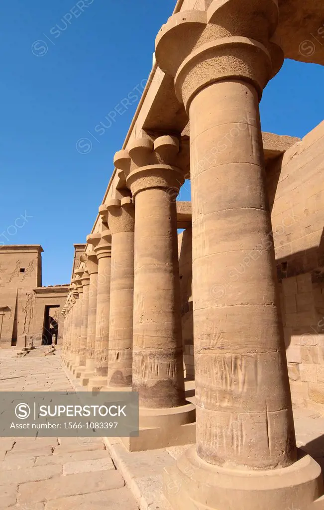 Philae Temple Isis Temple  Aswan  High Egypt