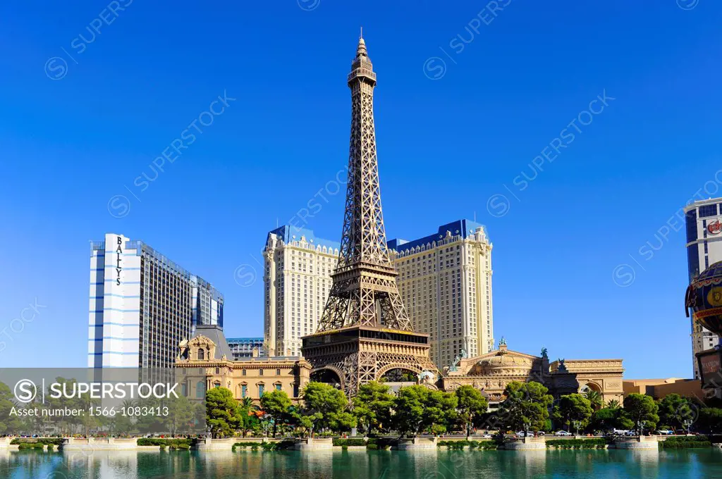 Eiffel Tower Paris Casino Las Vegas Nevada