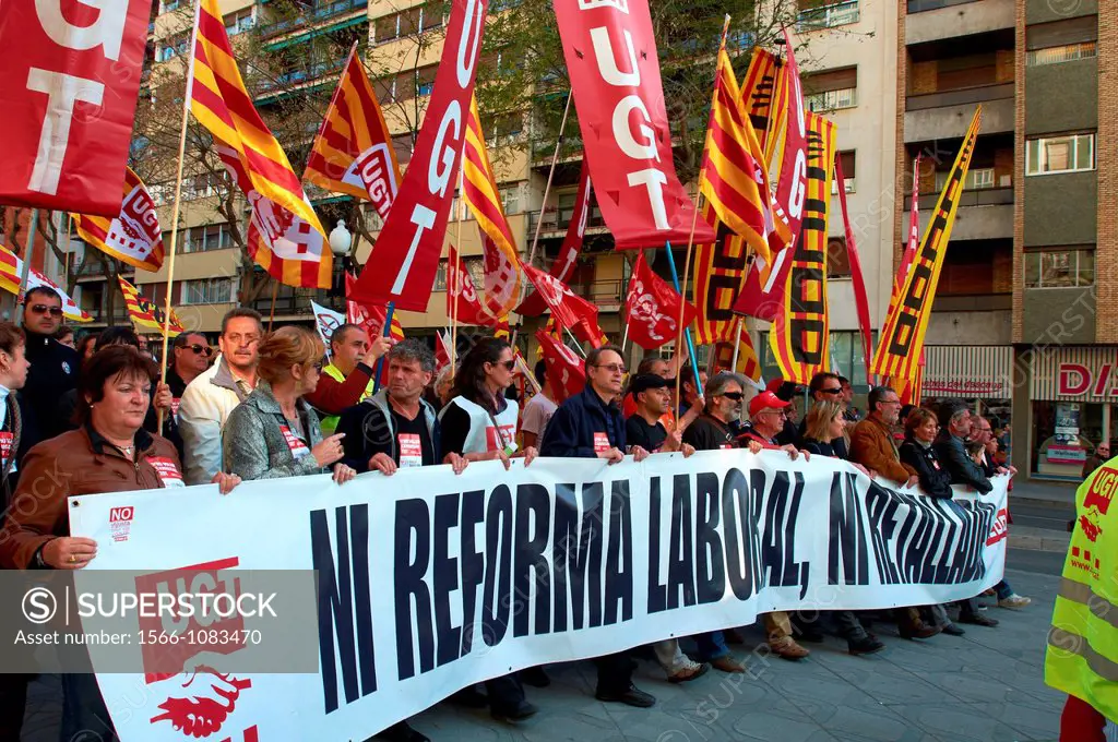 -Demonstrations against Cuts- Tarragona Spain