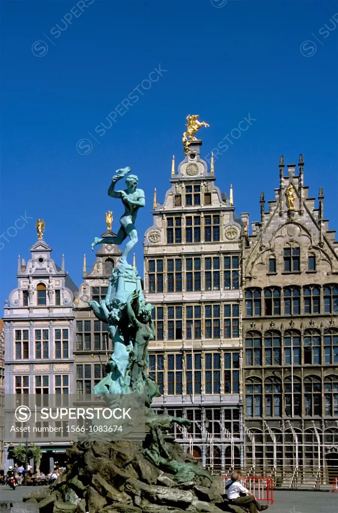 Belgium Antwerpen Grote Markt