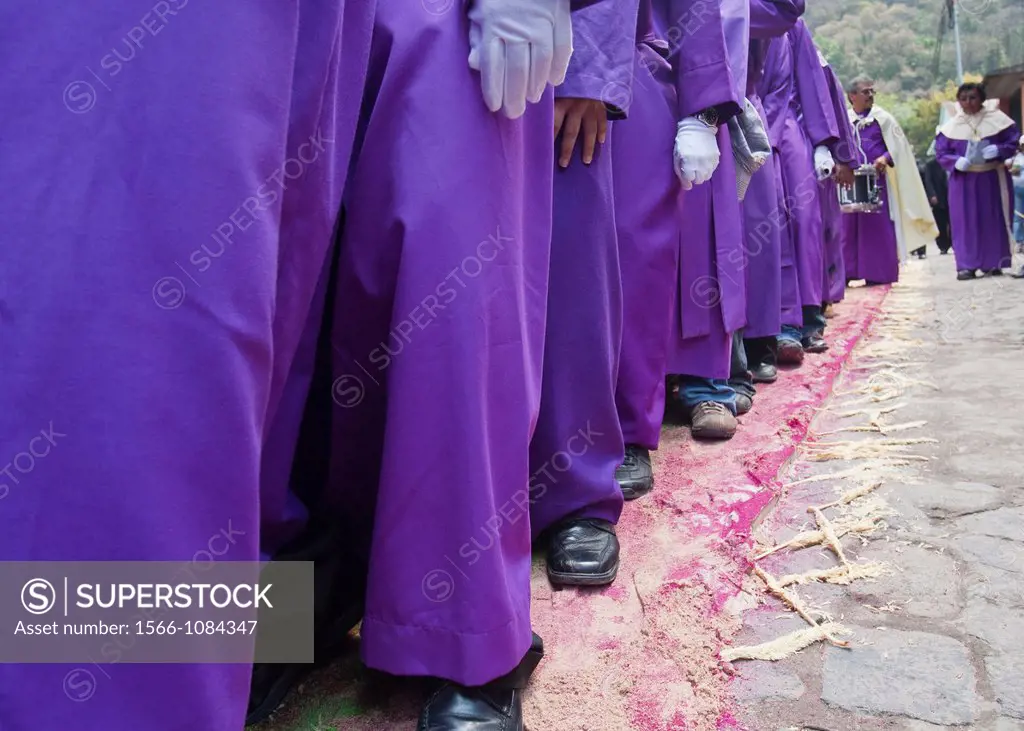 Holy Week procession, Santa Ana, Guatemala