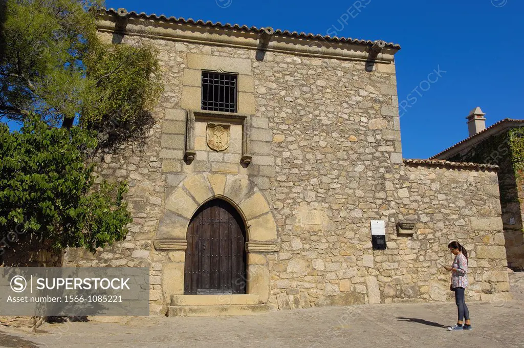 Pizarro House-Museum (15th century), Old town, Trujillo, Caceres province, Extremadura, Spain, Europe