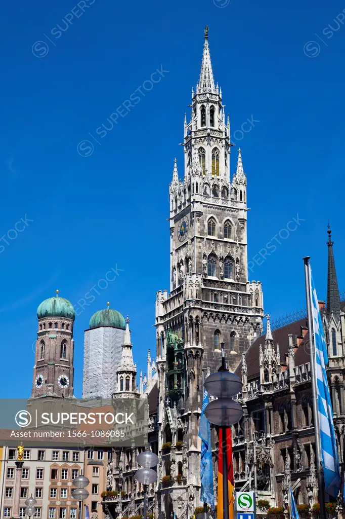 Neues Rathaus, New City Hall, Munich, Bavaria, Germany, Europe