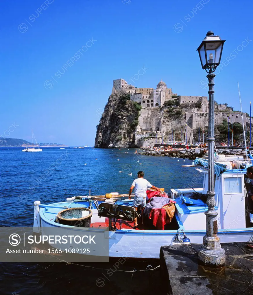 Castello d´Ischia, Ischia Island, Campania, Italy