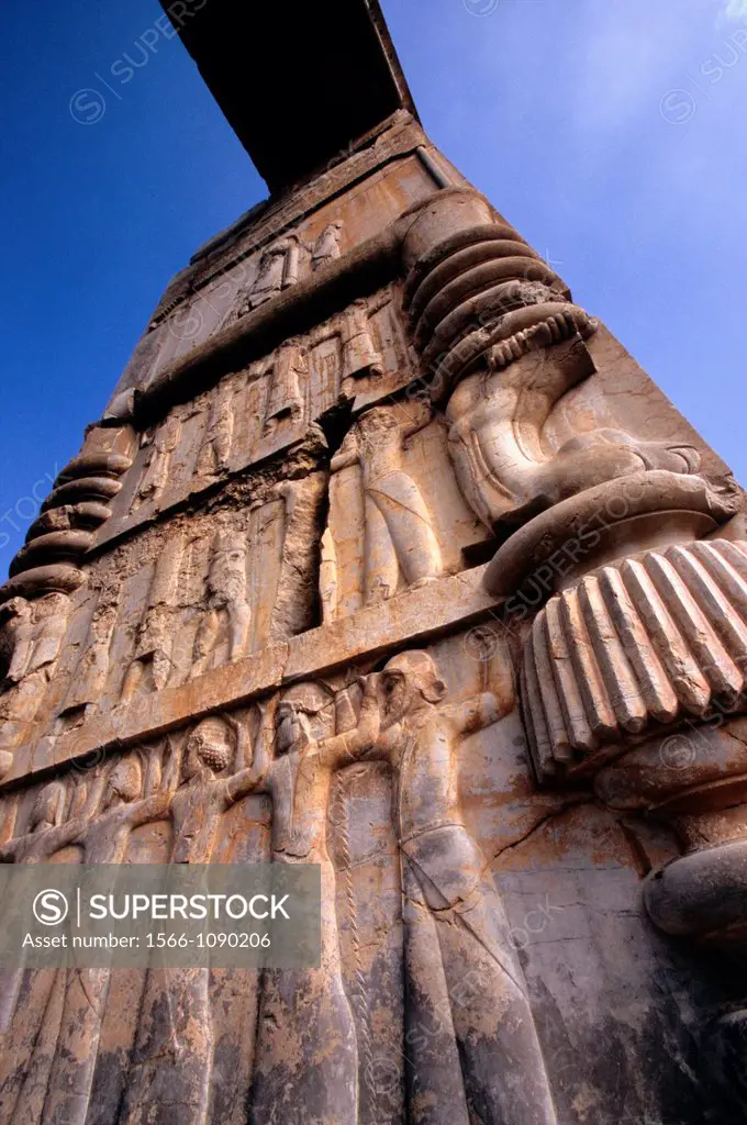 Remains of the archaelogical site of Persepolis, Iran