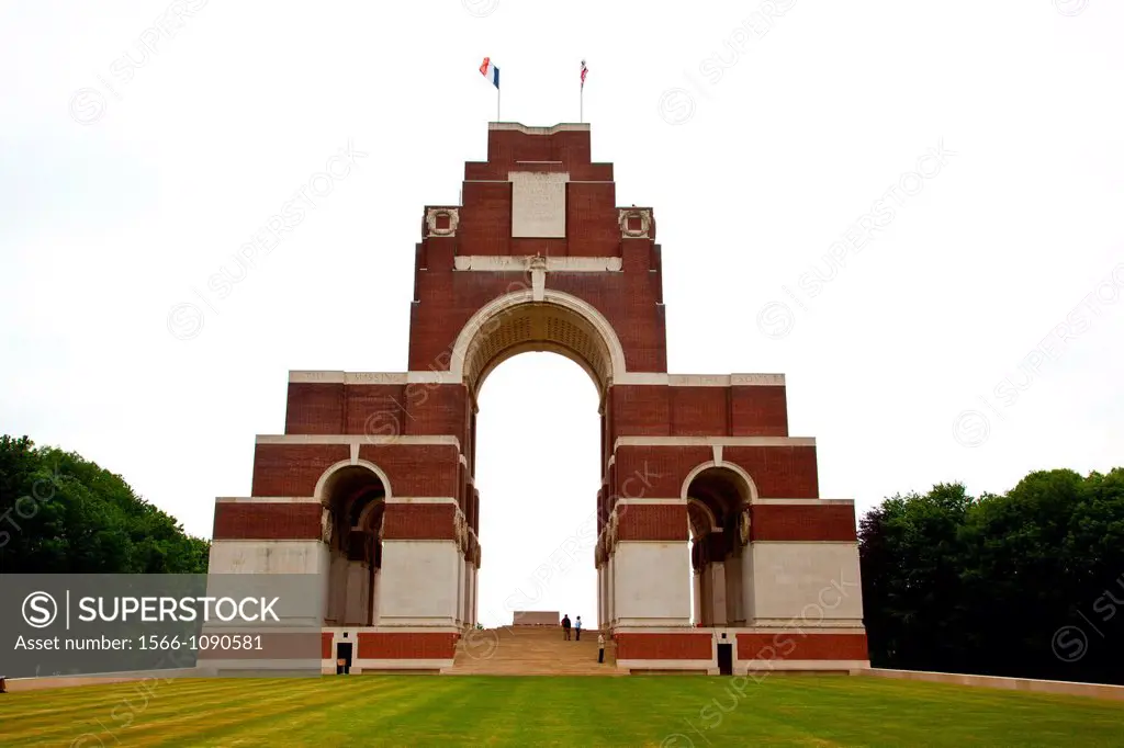 The Thiepval Memorial in the northern battlefields of France