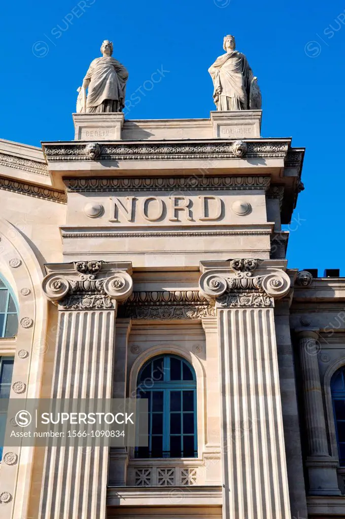 Gare du Nord (aka Paris Nord) railway station, Paris, France