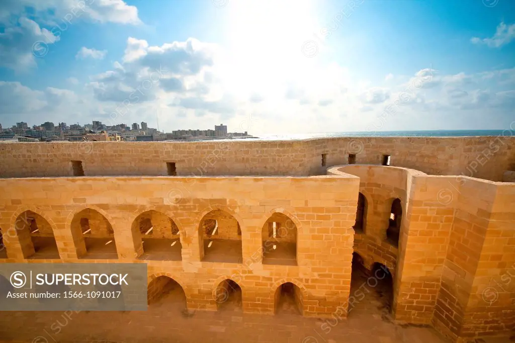 Fort of Qaitbay, Alexandria, Egypt
