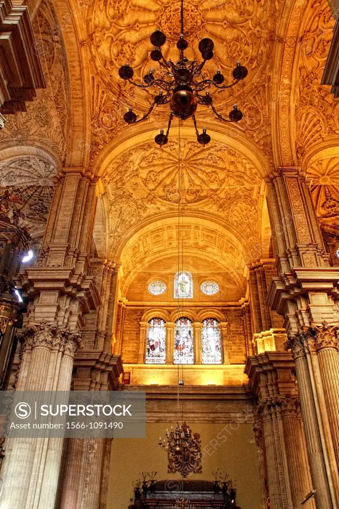Cathedral of the Incarnation, Malaga, Costa del Sol, Andalucia, Spain