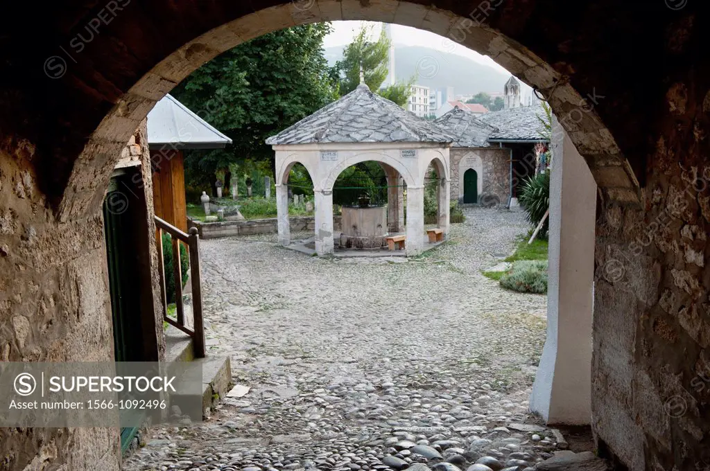 Koski Mehemed - Pasina Dzamija Mosque 1617  Mostar Bosnia- Herzegovina  Balkans  Europe