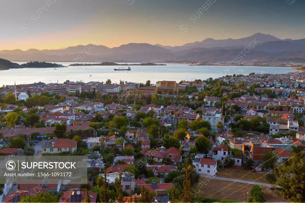 Fethiye city  Mugla province, Aegean coast, Turkey