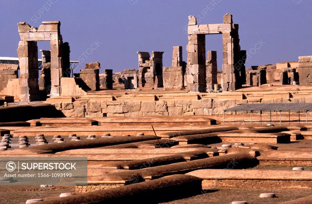 Hall of 100 columns, Persepolis, Iran