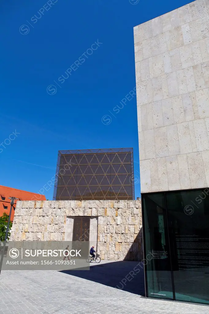 Main synagogue, Jewish Museum, and Jewish Centre, Jakobsplatz, Jacob´s Square, Munich, Germany