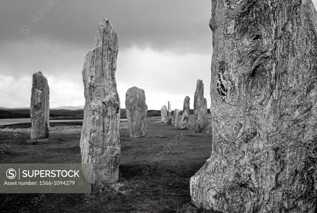 The Standing Stones of Callanish, Isle of Lewis, Outer Hebrides, Scotland