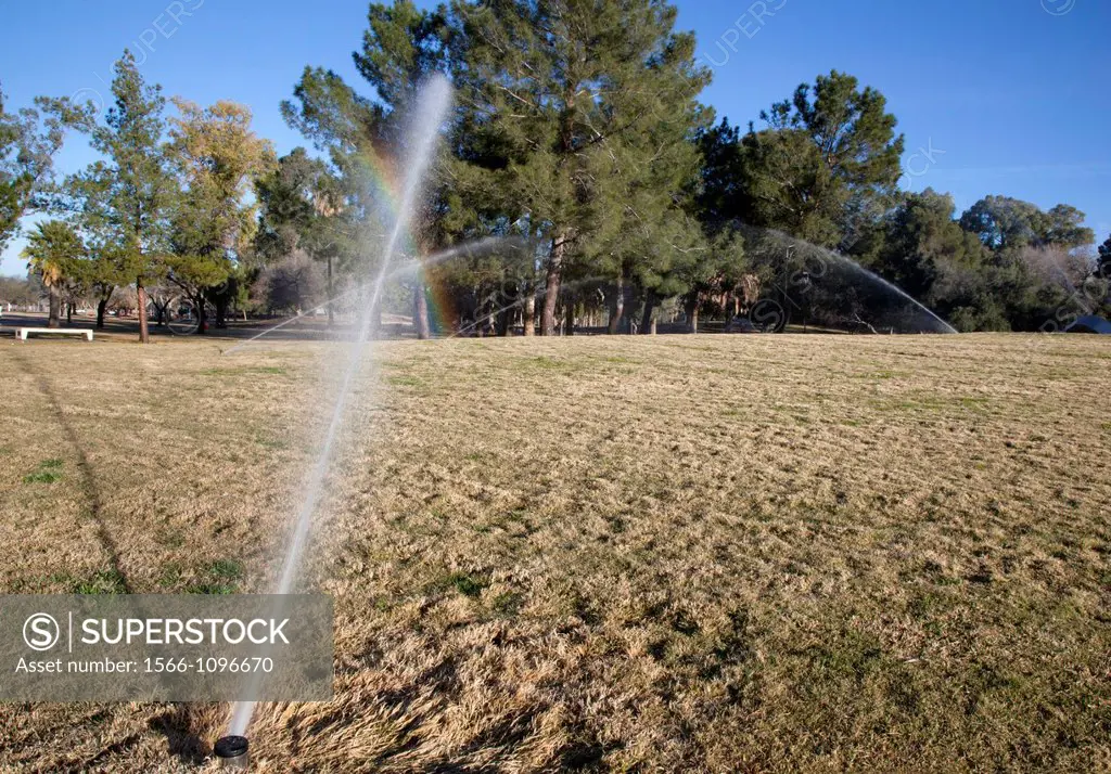 Tucson, Arizona - Recycled water is used to irrigate Reid Park  Recycled or reclaimed water is wastewater that is treated to be safe for various uses ...