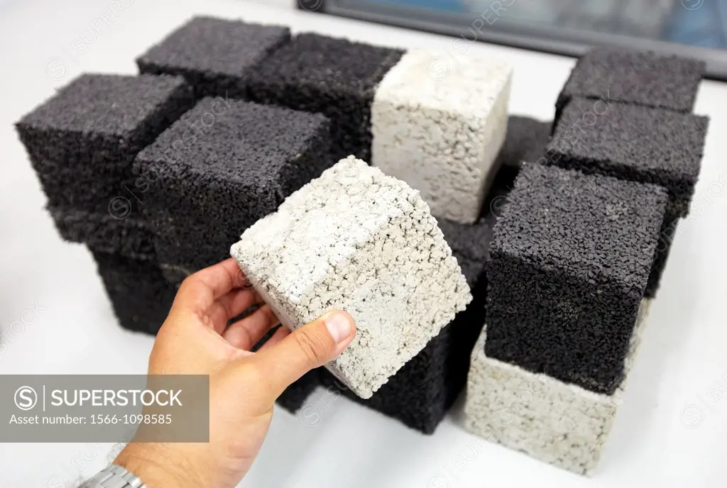 Study of concrete samples, Technology Research Center, Tecnalia Construction, CIDEMCO-Tecnalia Research & Innovation, development of new products and ...