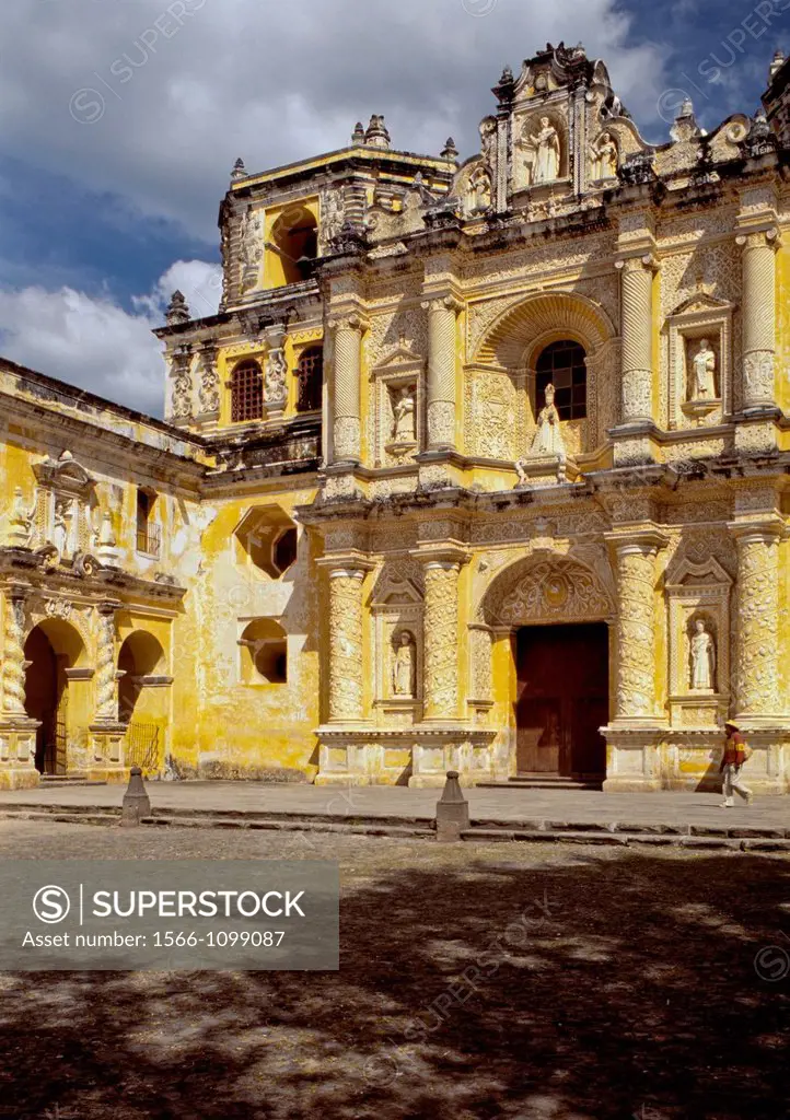 La Merced Church  Antigua  Guatemala  The Iglesia y Convento de Nuestra Señora de la Merced”, to give it its full name, is one of the loveliest in An...