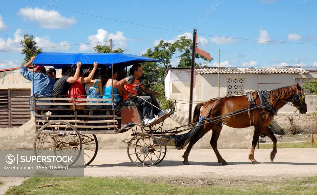 Cuban farmers in the village of Chaparra in the province of Las Tunas in west in Cuba