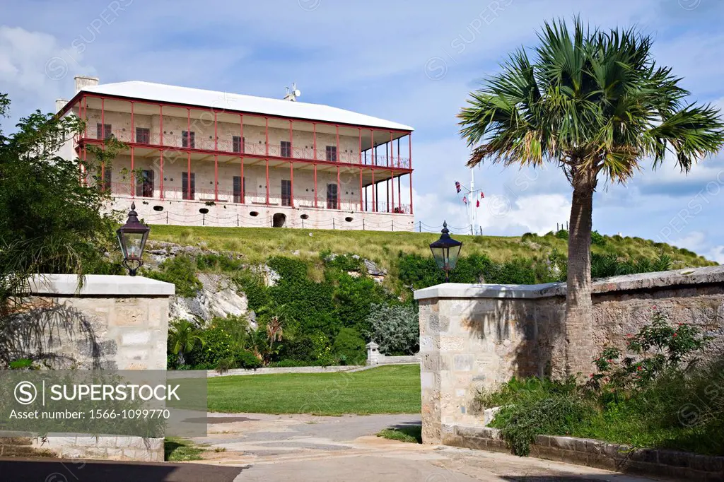Commissioner´s House at Bermuda Maritime Museum, Royal Naval Dockyard