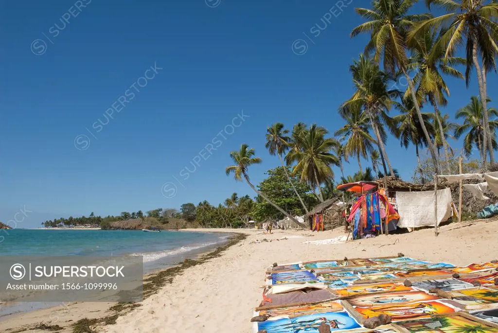 Andilana beach in the north-west part of Nosy Be island, Republic of Madagascar, Indian Ocean