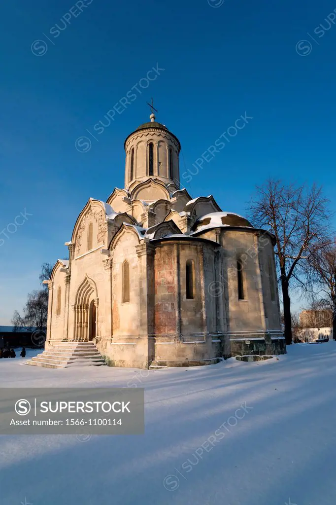 Cathedral of the Savior 1420-1427 of St  Andronik monastery in Moscow