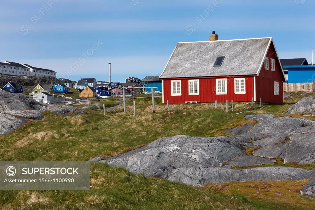 Housees in Nuuk, Greenland