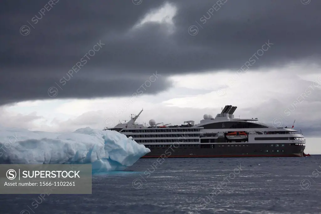 Le Boréal cruise ship, Paulet Island, Antarctica