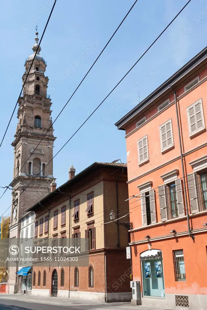 Chiesa di San Sepolcro, San Sepolcro Church, Strada della Repubblica ,Parma, Emilia Romagna, Northern Italy, Italy.