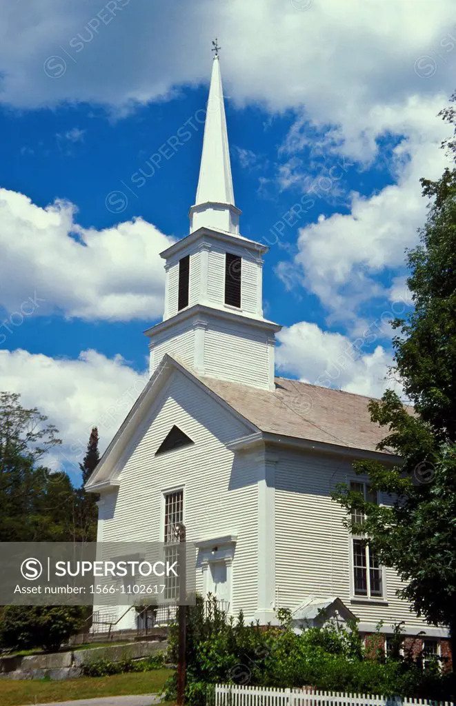 Church in Grafton in Vermont USA