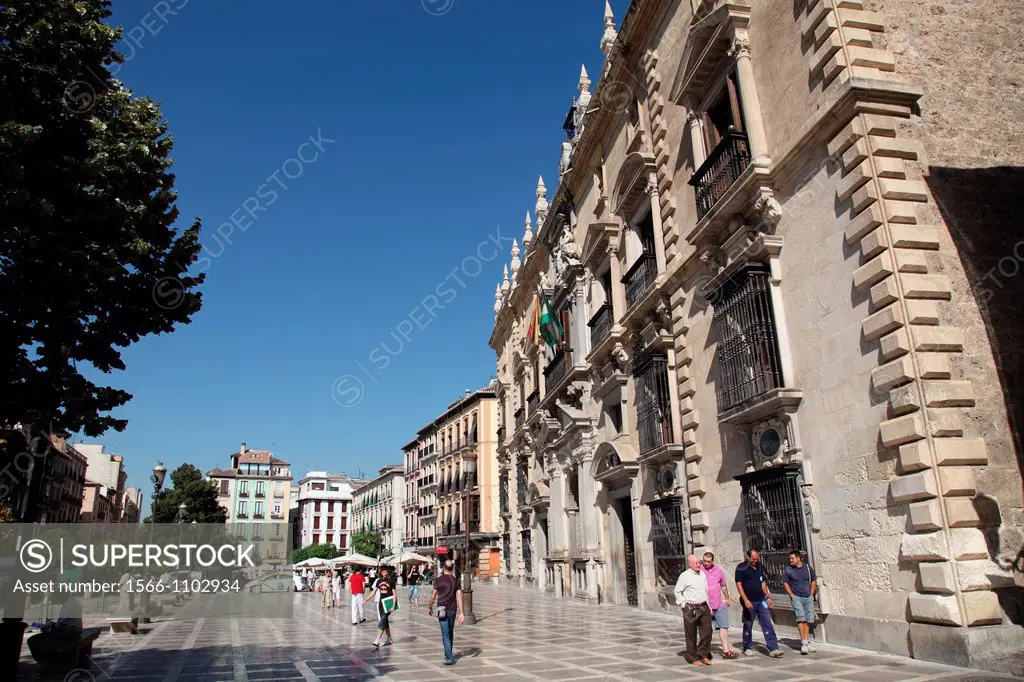 Tourists enjoying Granada, Spain, Europe
